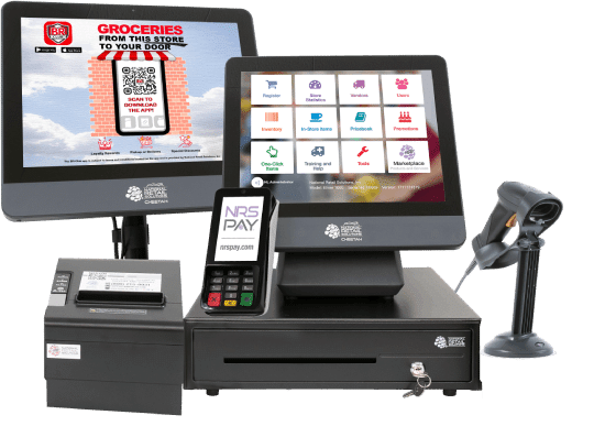 NRS Cheetah point-of-sale equipment
