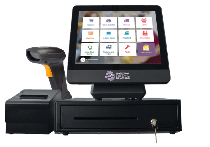 NRS classic countertop POS equipment