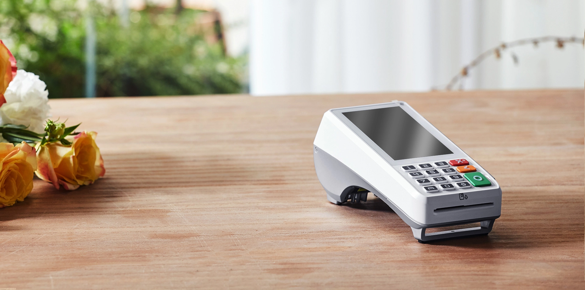 PAX A80 countertop payment terminal